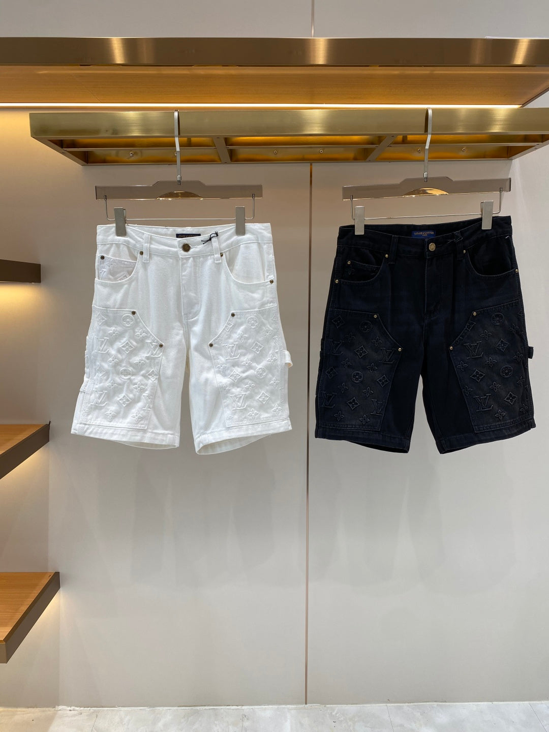 Louis Vuitton denim shorts