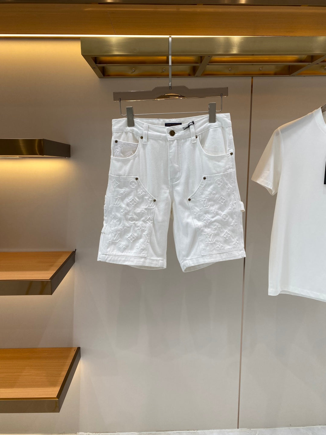 Louis Vuitton denim shorts