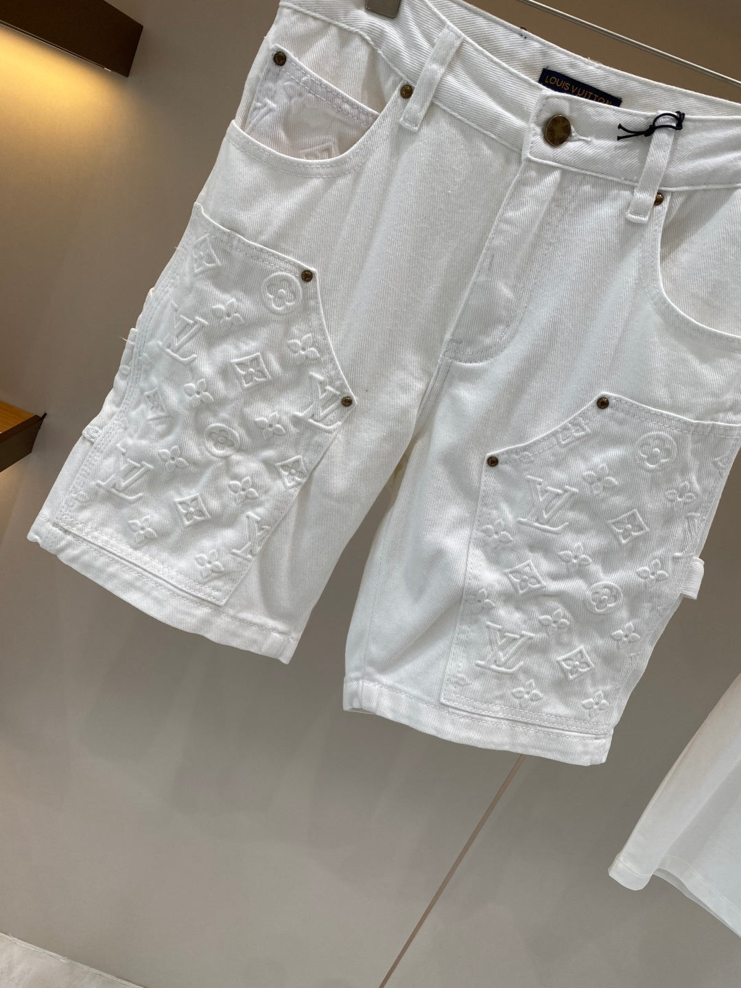 Louis Vuitton denim shorts