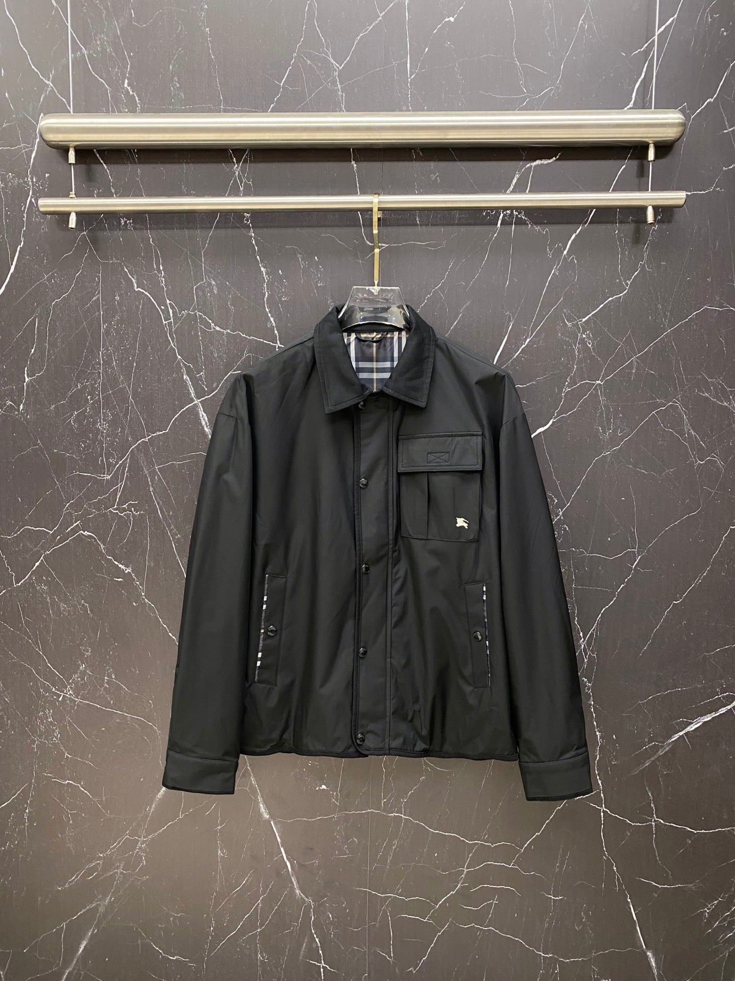 Burberry Burberry 2026ss Spring New Stand-up Collar Jacket