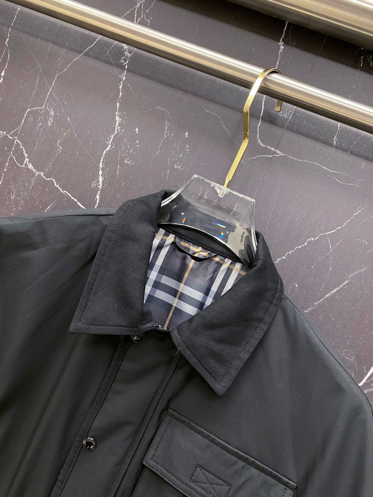Burberry Burberry 2026ss Spring New Stand-up Collar Jacket