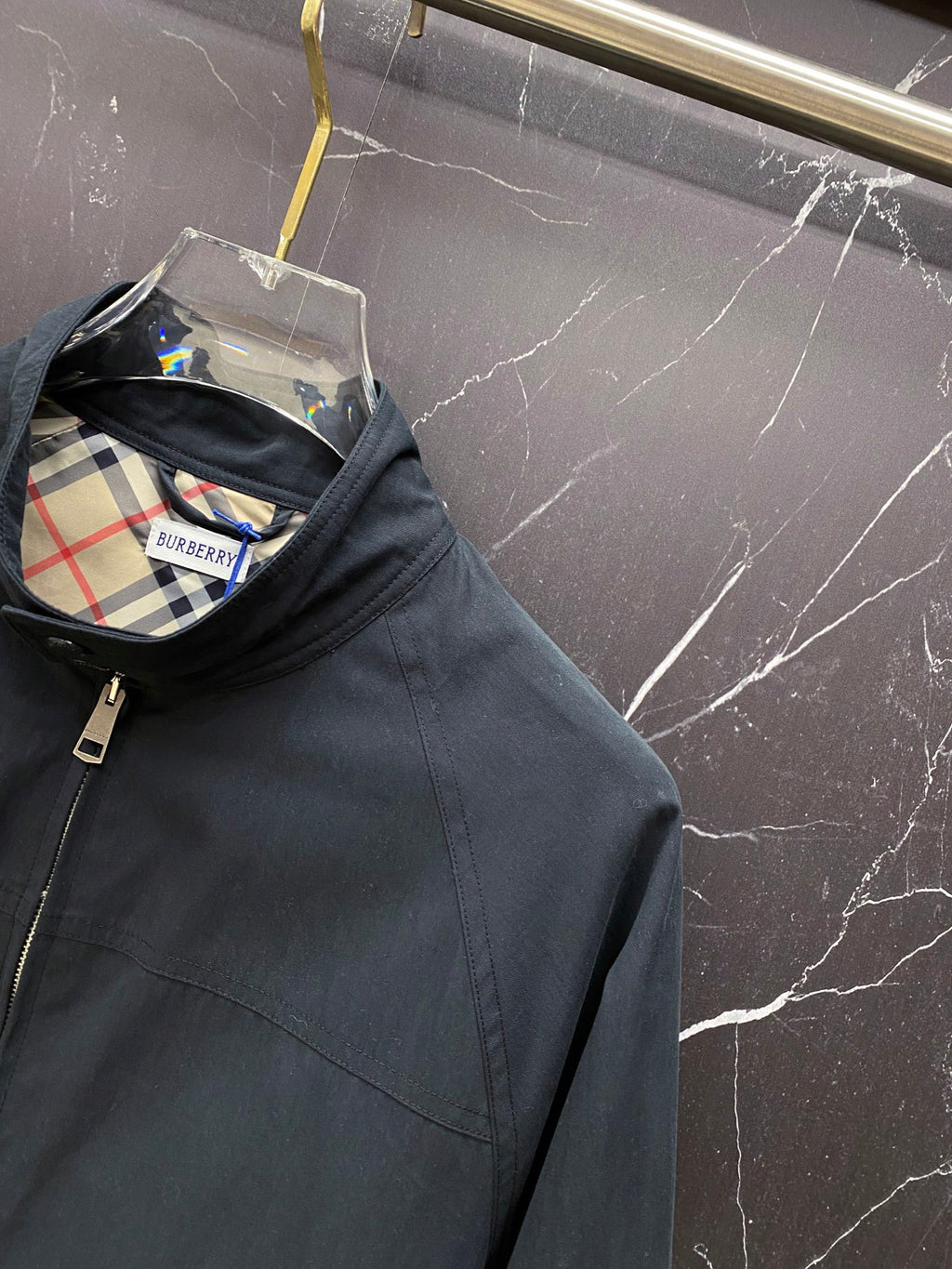 Burberry Burberry 2026ss Spring New Stand-up Collar Jacket