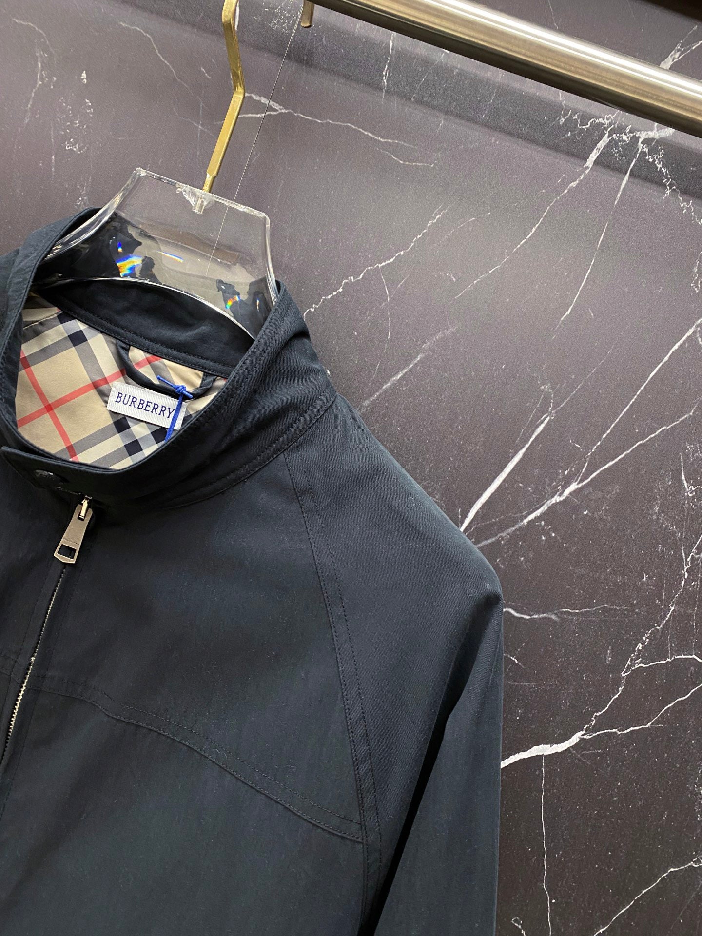 Burberry Burberry 2026ss Spring New Stand-up Collar Jacket