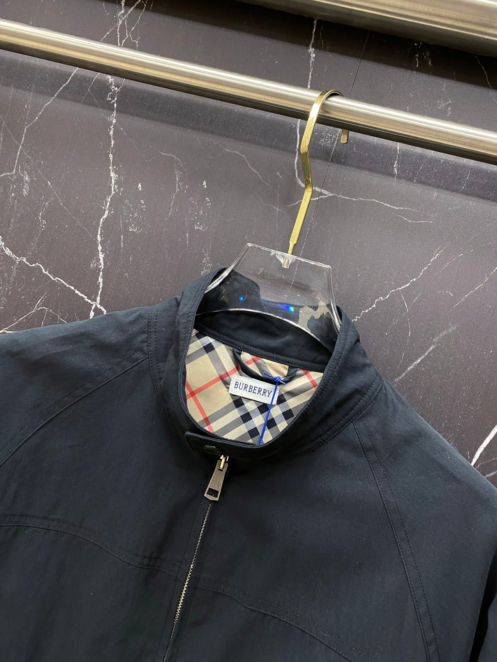 Burberry Burberry 2026ss Spring New Stand-up Collar Jacket