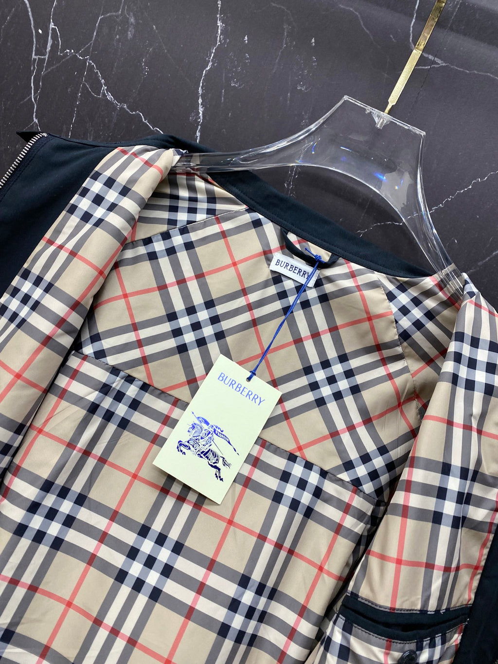 Burberry Burberry 2026ss Spring New Stand-up Collar Jacket