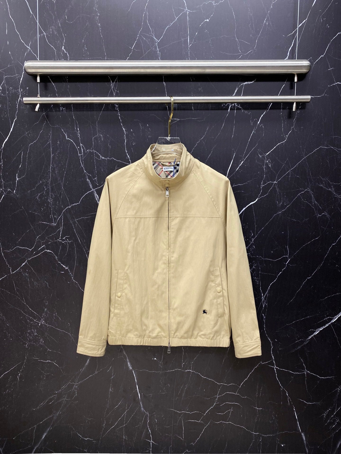 Burberry Burberry 2026ss Spring New Stand-up Collar Jacket