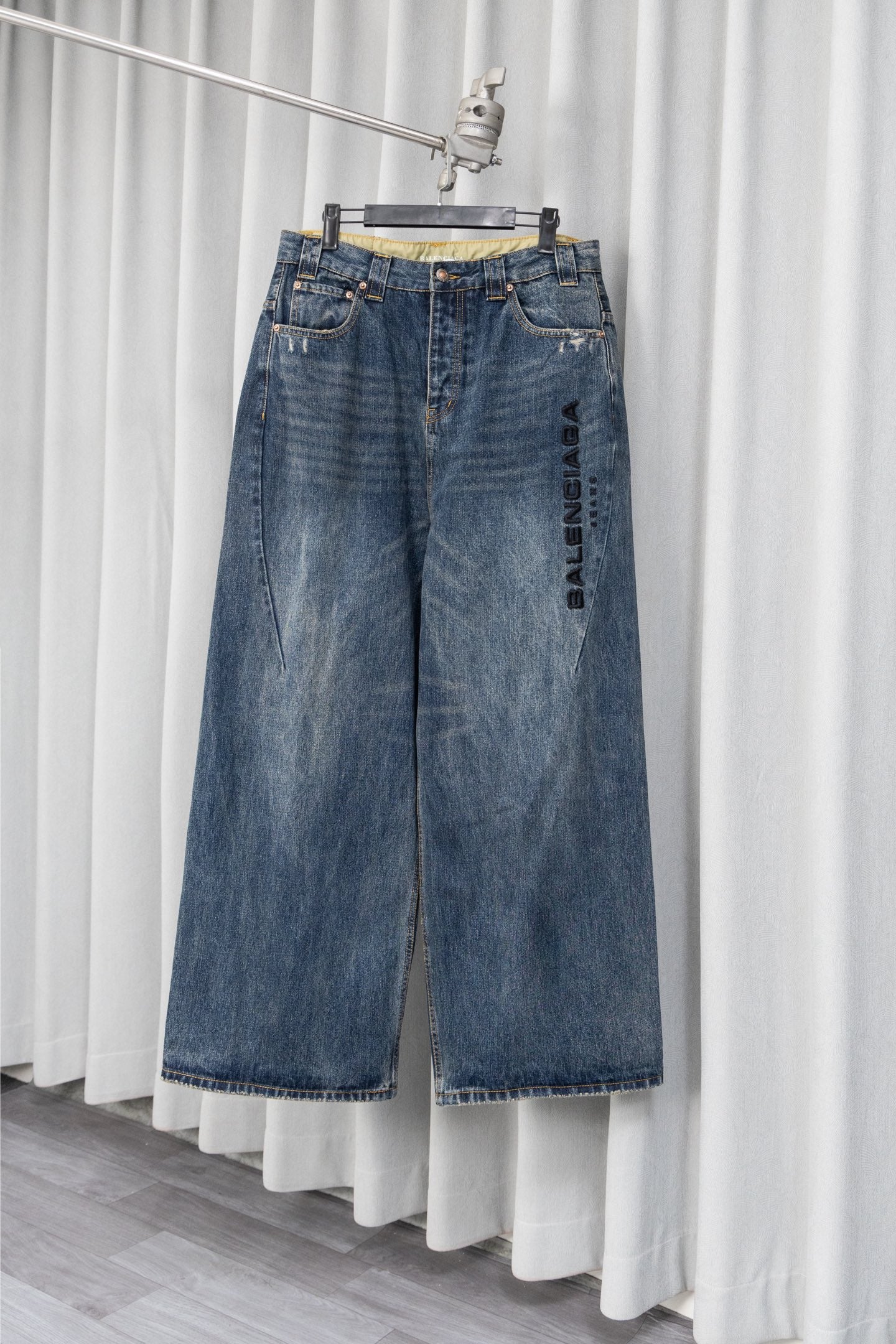 Balenciaga jeans embroidered jeans