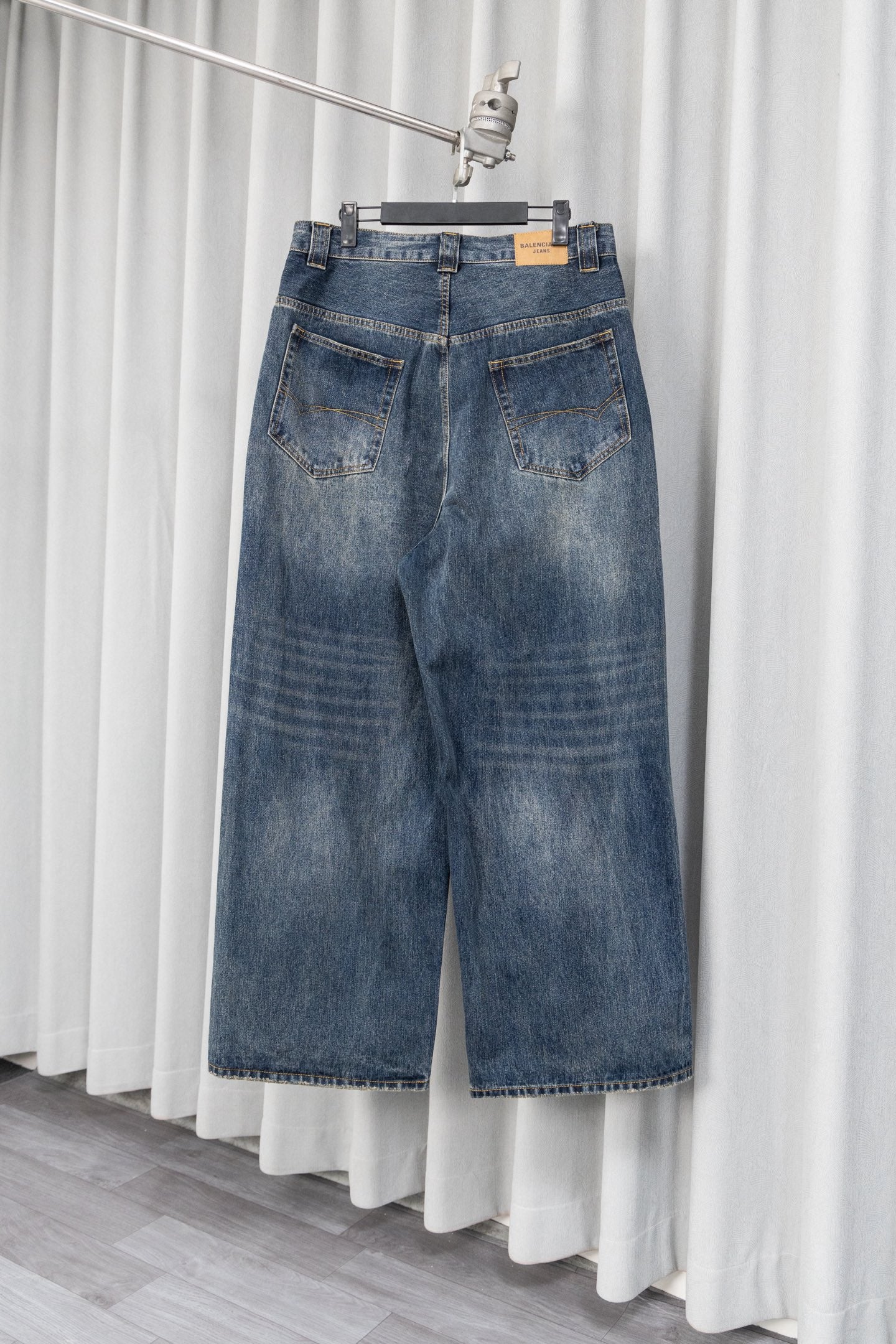 Balenciaga jeans embroidered jeans