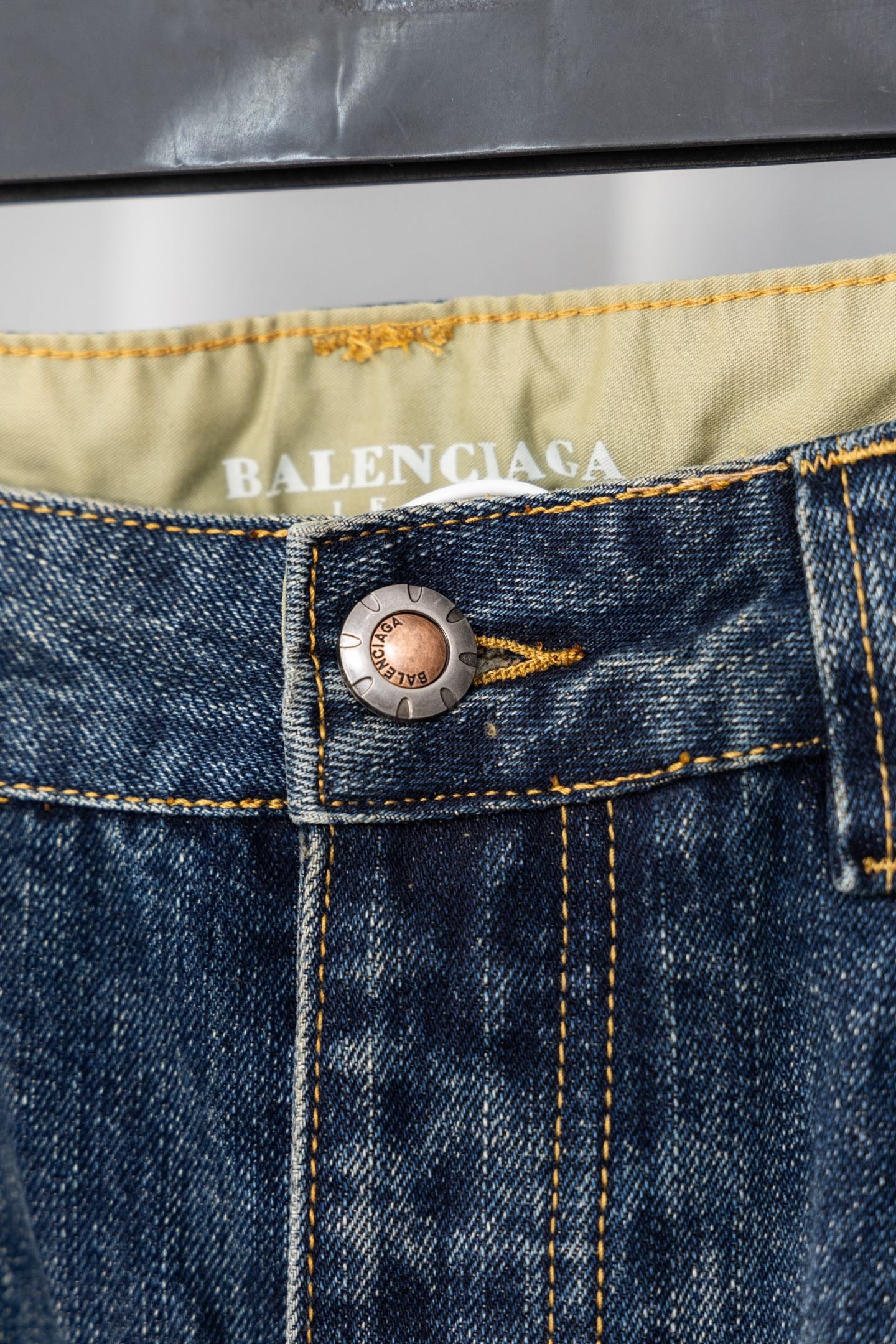 Balenciaga jeans embroidered jeans