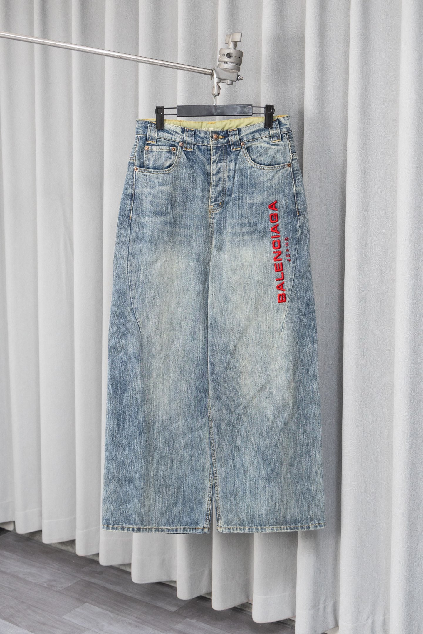 Balenciaga jeans embroidered jeans