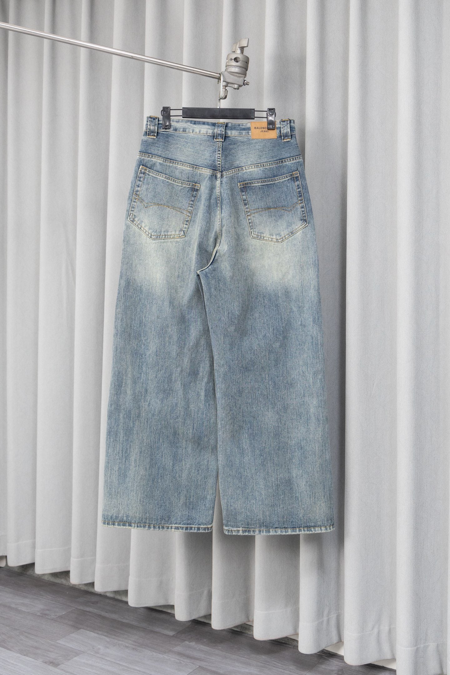Balenciaga jeans embroidered jeans