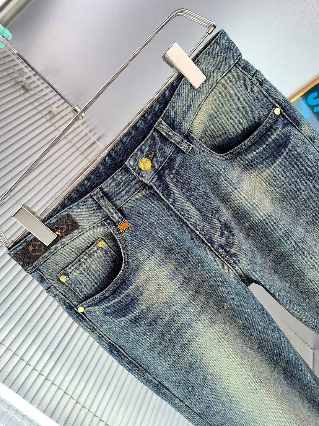 Louis Vuitton 2026 New Embroidered Jeans