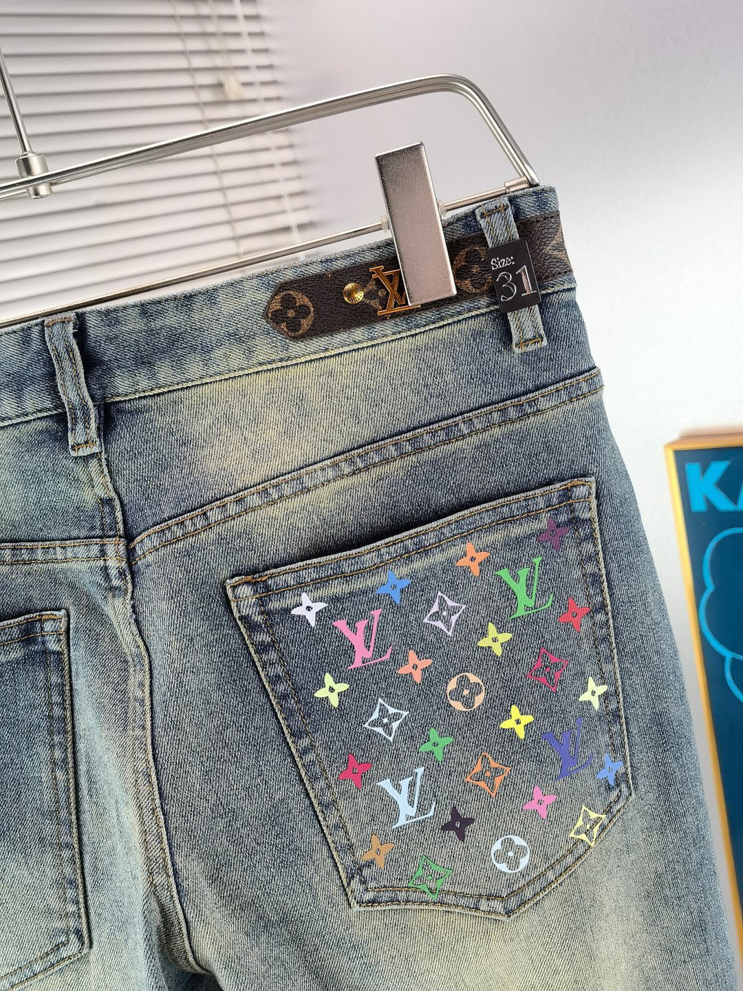 Louis Vuitton 2026 New Embroidered Jeans
