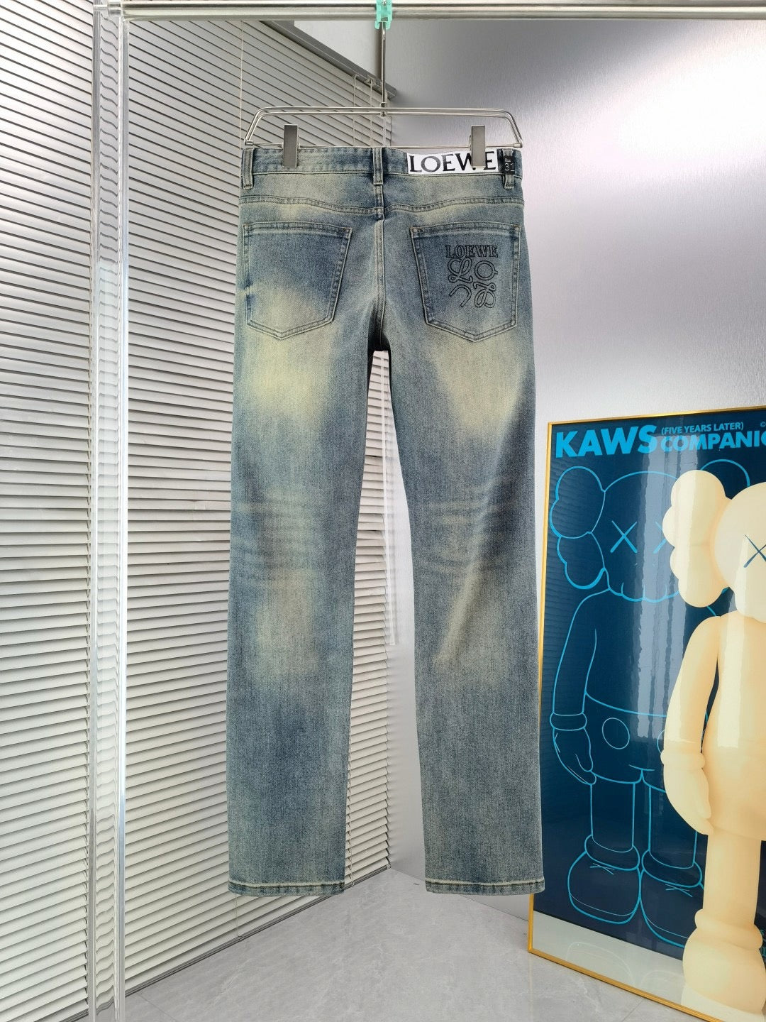 Loewe 2026 New Embroidered Jeans