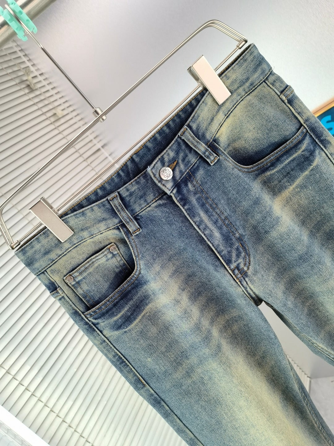 Loewe 2026 New Embroidered Jeans