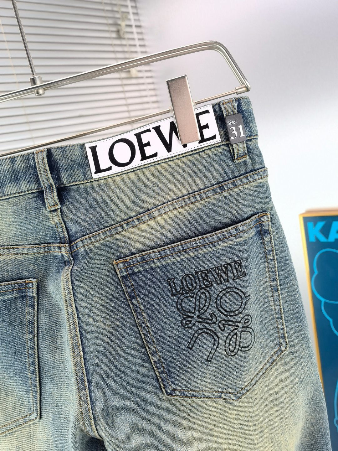 Loewe 2026 New Embroidered Jeans