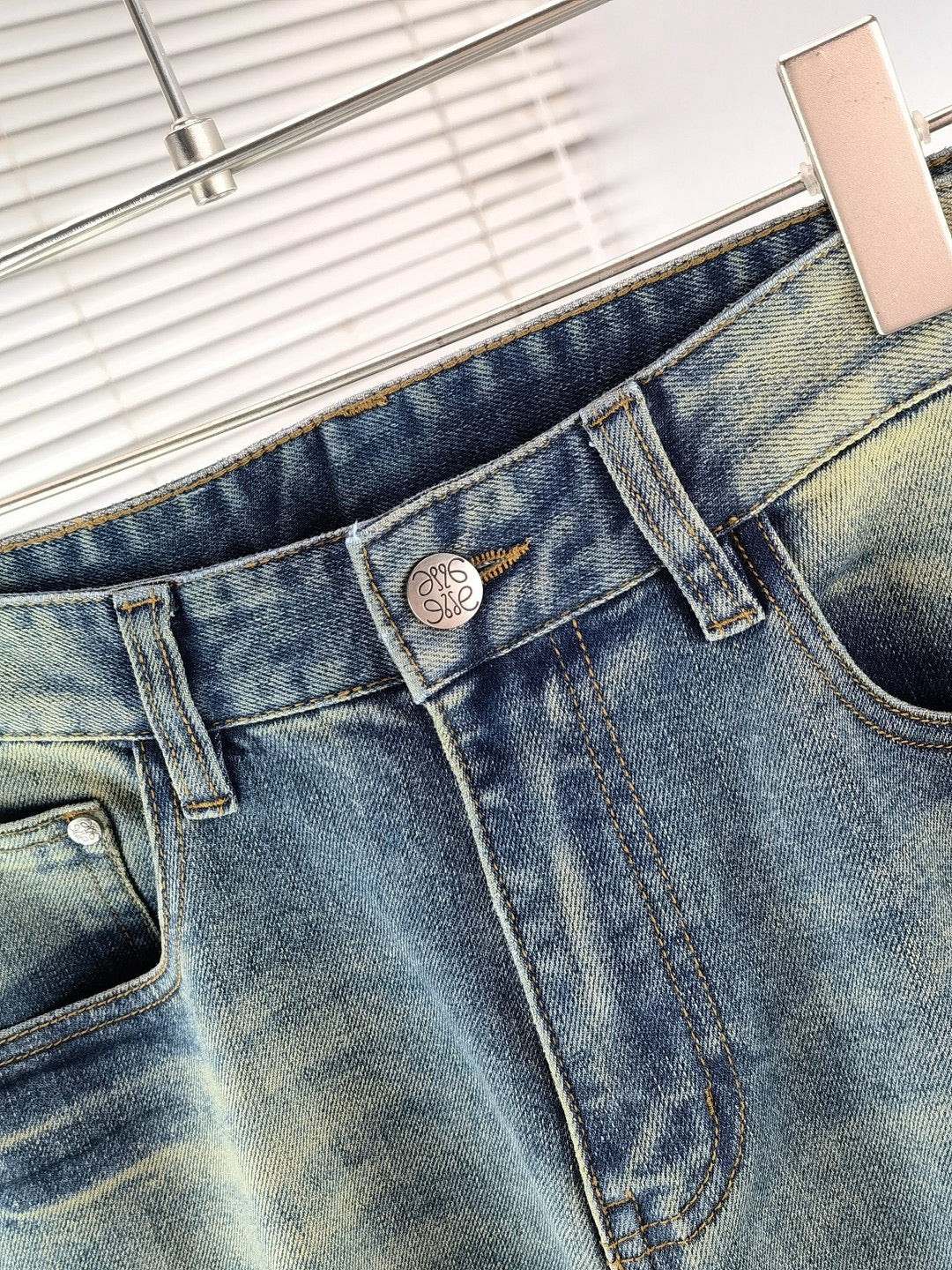 Loewe 2026 New Embroidered Jeans