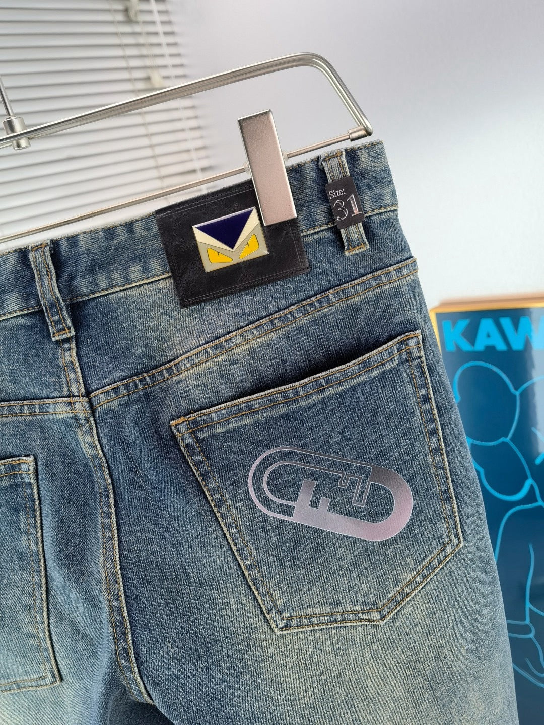 Fendi 2026 New Embroidered Jeans