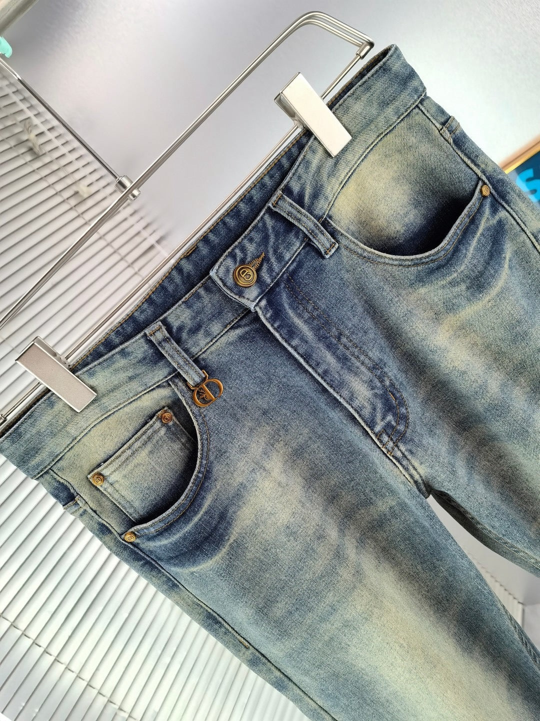 Dior 2026 New Embroidered Jeans