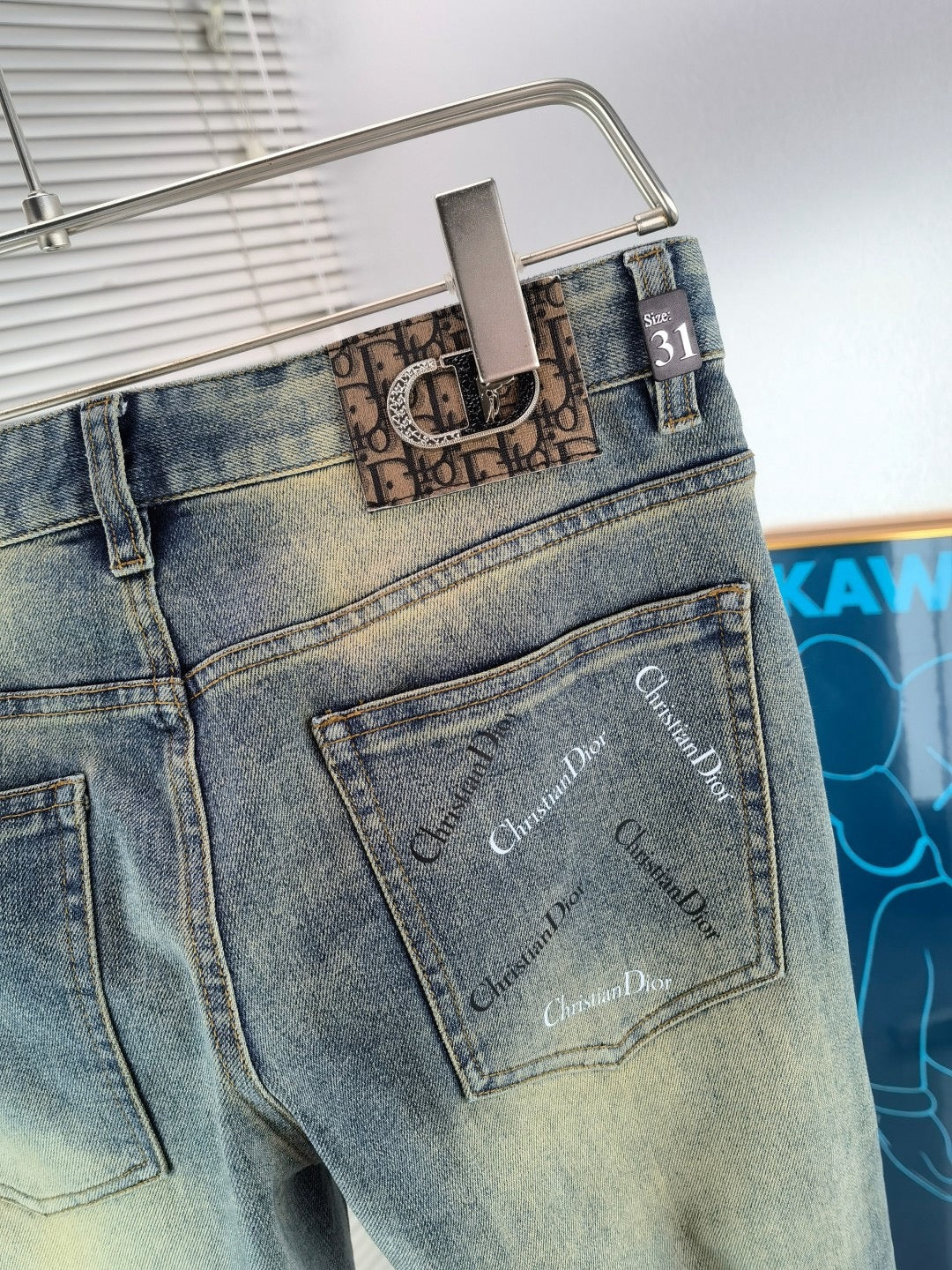 Dior 2026 New Embroidered Jeans