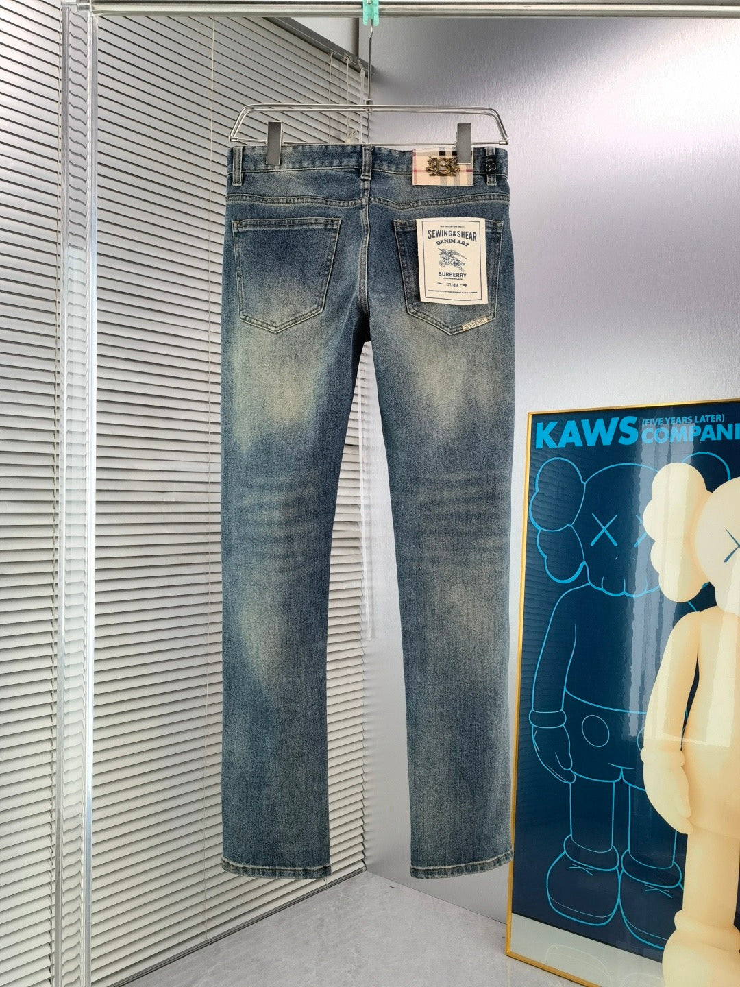 Burberry 2026 New Embroidered Jeans