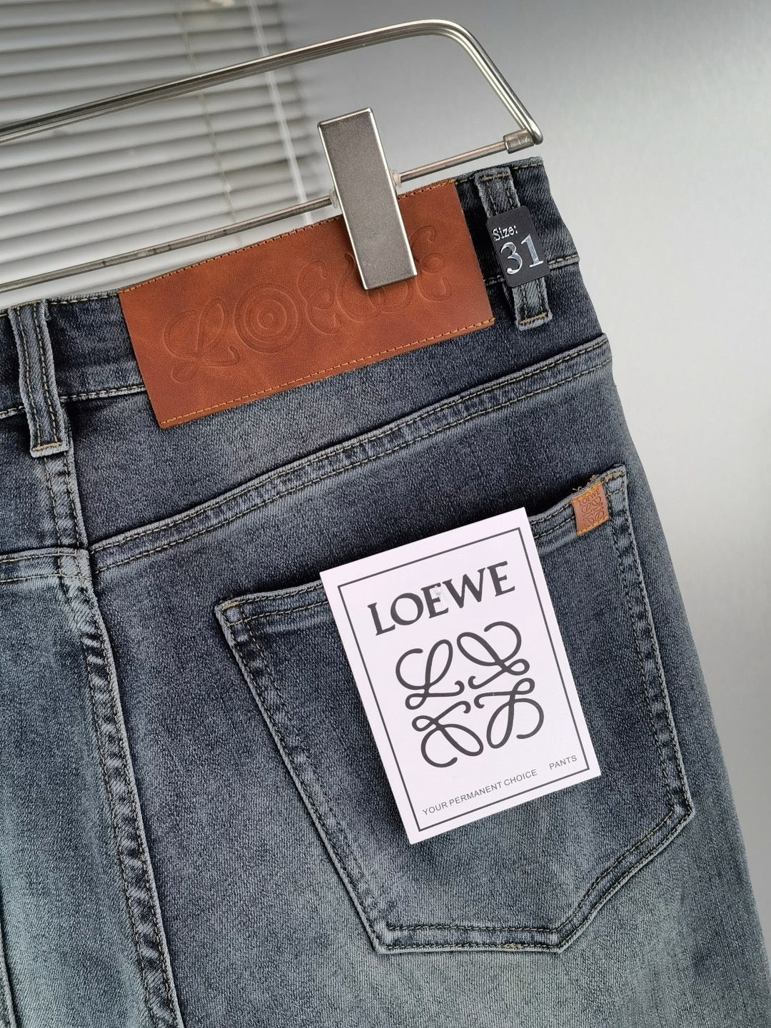Loewe 2026 New Embroidered Jean