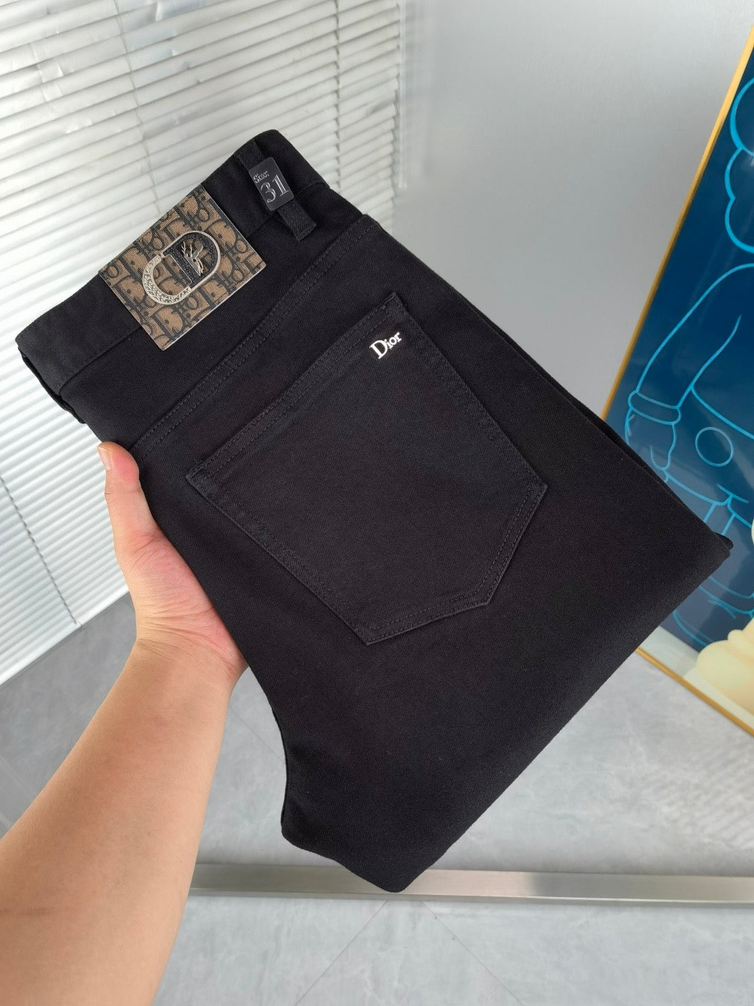 Dior 2026 New Embroidered Jeans