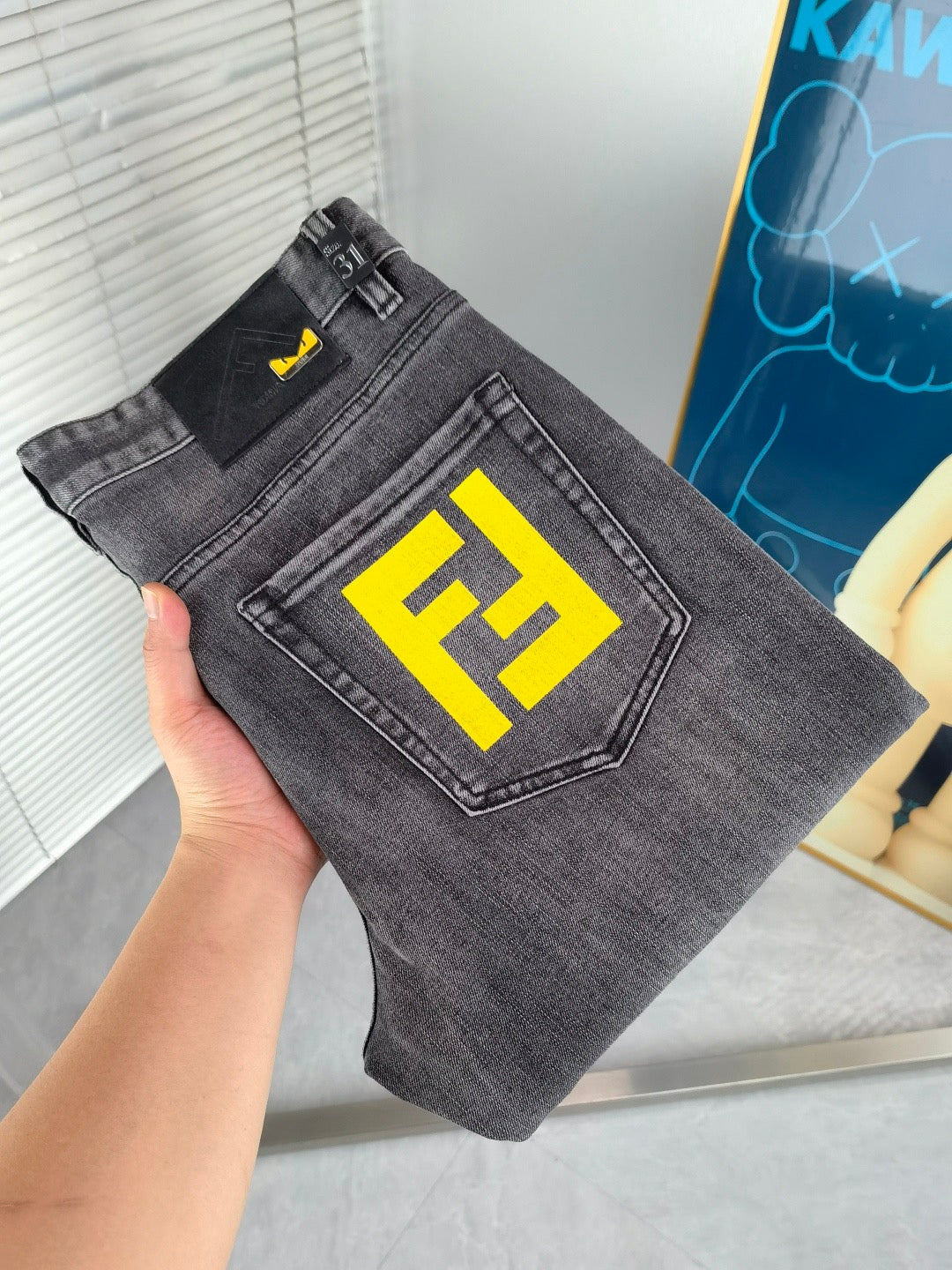 Fendi 2026 New Embroidered Jeans