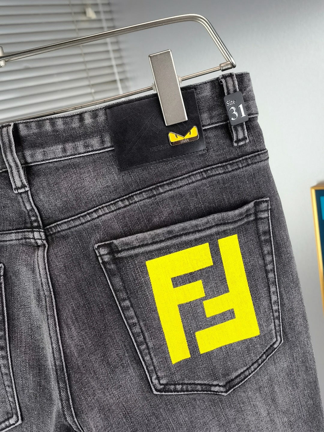 Fendi 2026 New Embroidered Jeans