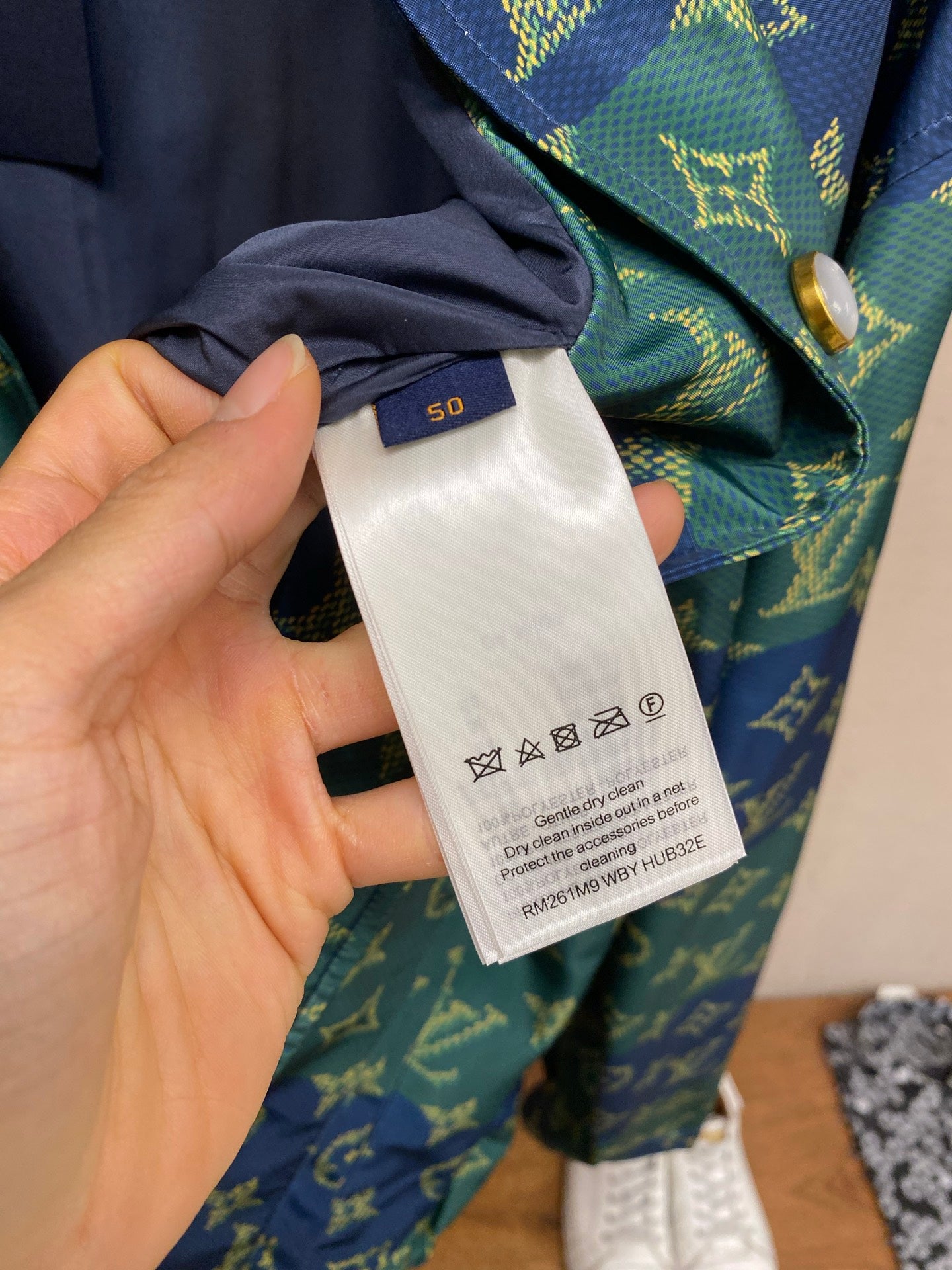 Louis Vuitton sunscreen jacket