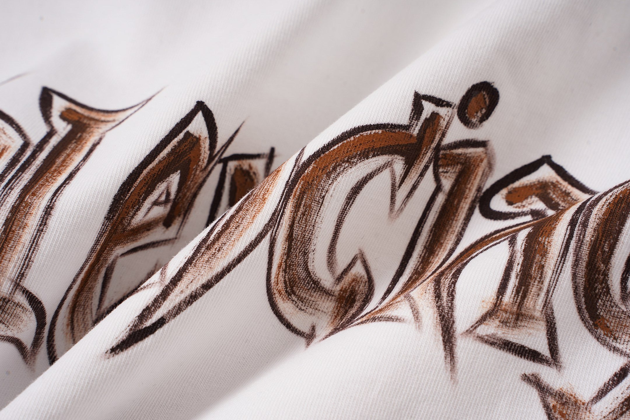 Balenciaga new Parisian short-sleeved double-ring printed T-shirt SPonsor logos