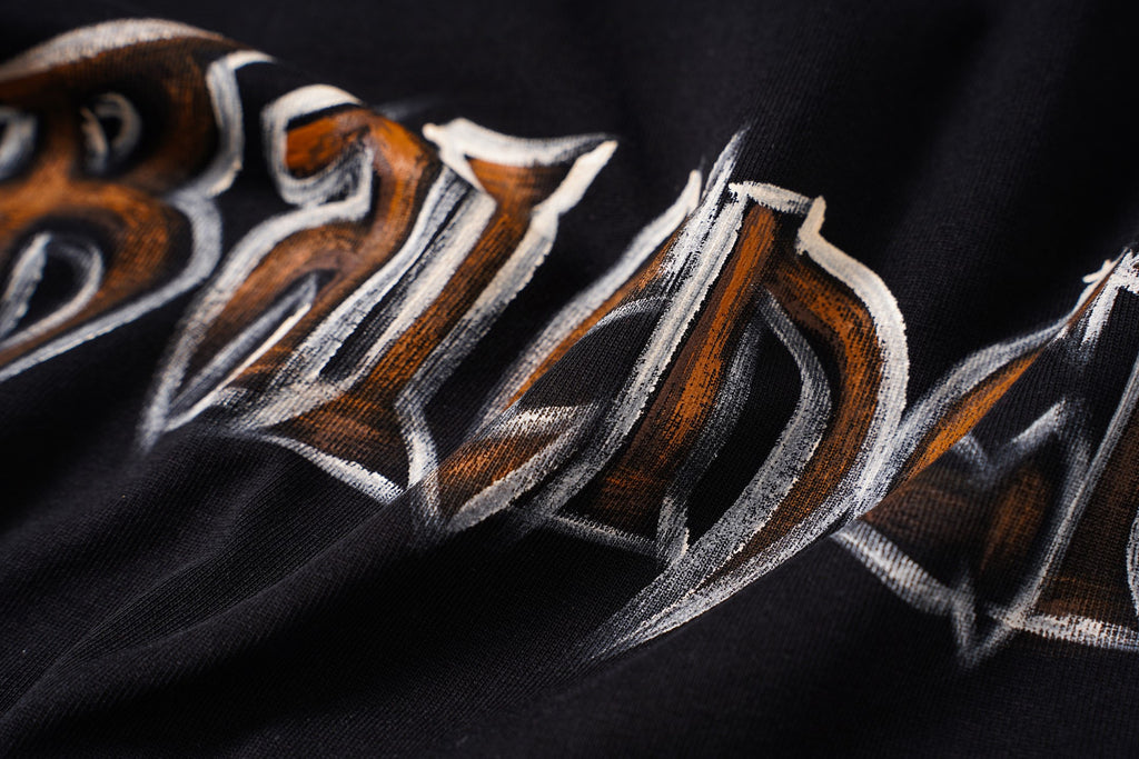 Balenciaga new Parisian short-sleeved double-ring printed T-shirt SPonsor logos