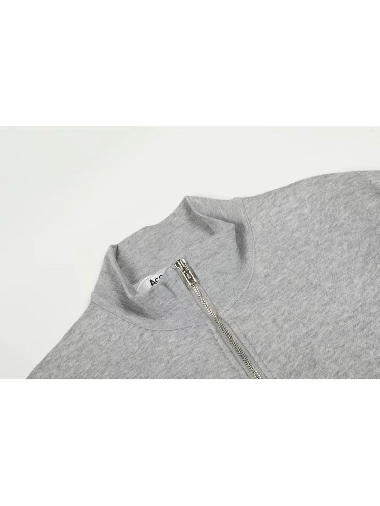 Acne Studios Men's and Women's Same Black Long Sleeve Embroidered Logo Blazer