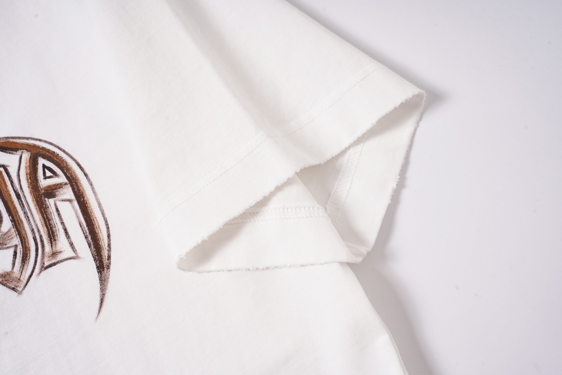 Balenciaga new Parisian short-sleeved double-ring printed T-shirt SPonsor logos